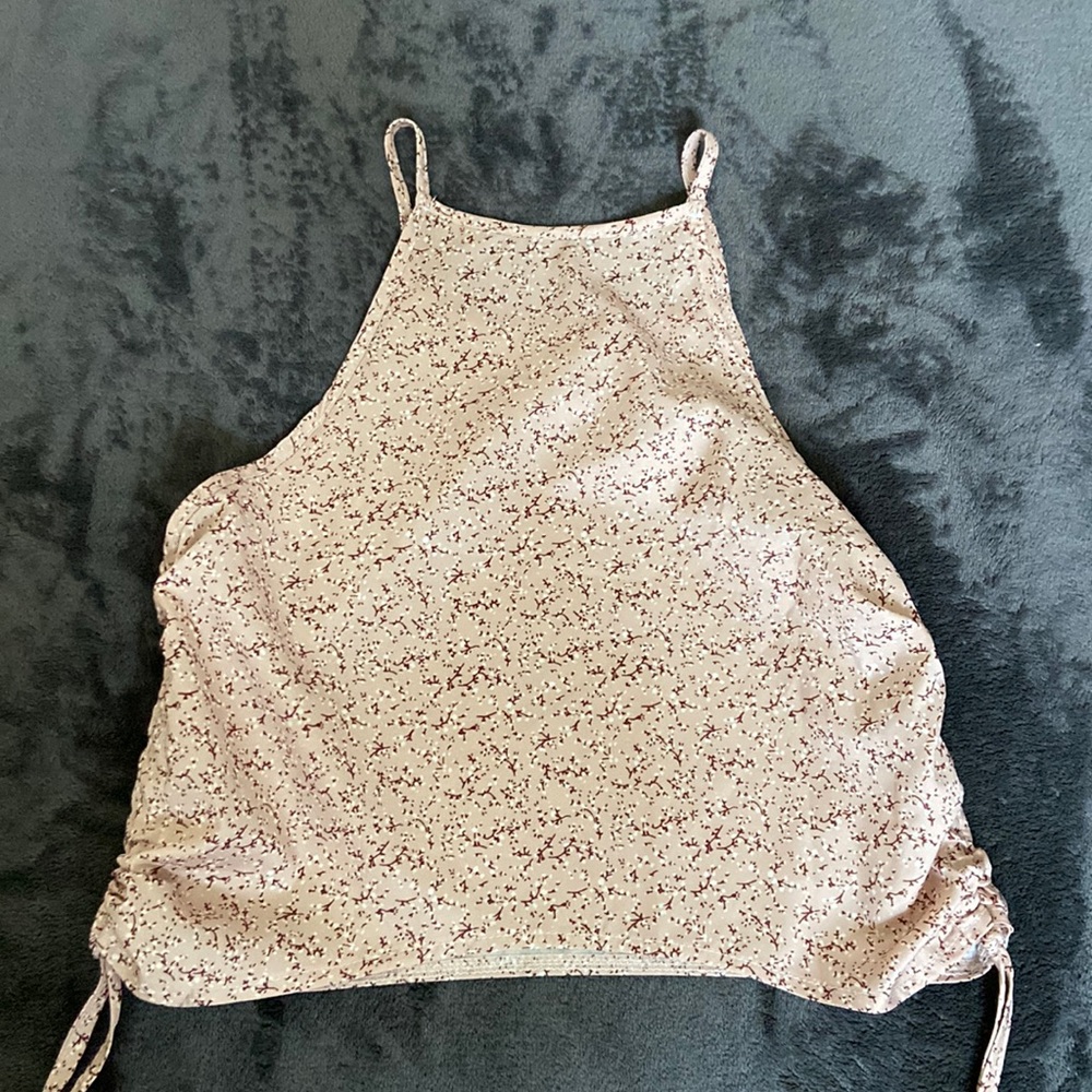 Shein floral tank top